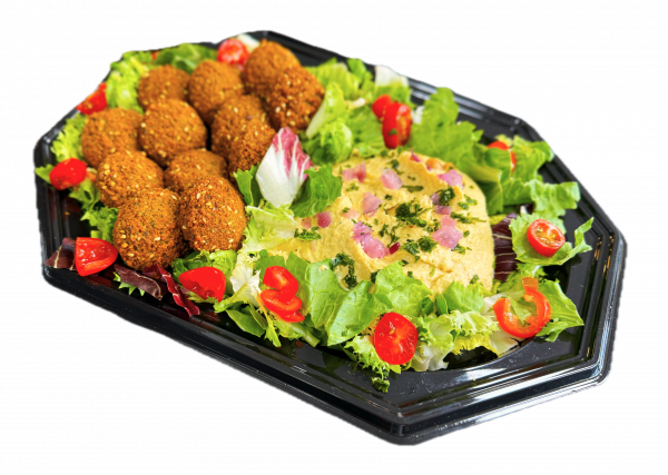 Humus Falafel Platte