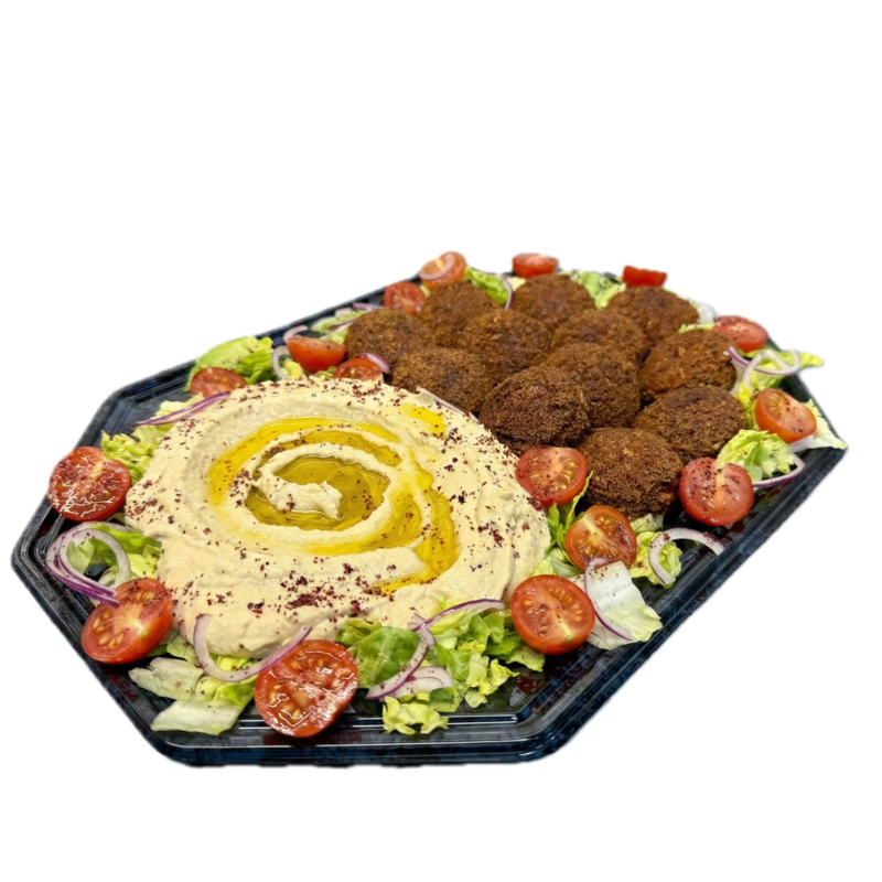Humus Falafel Platte
