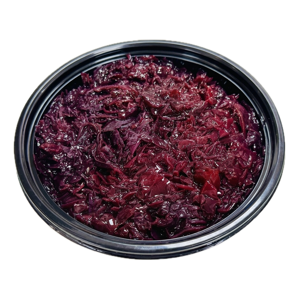 Apfel Rotkohl